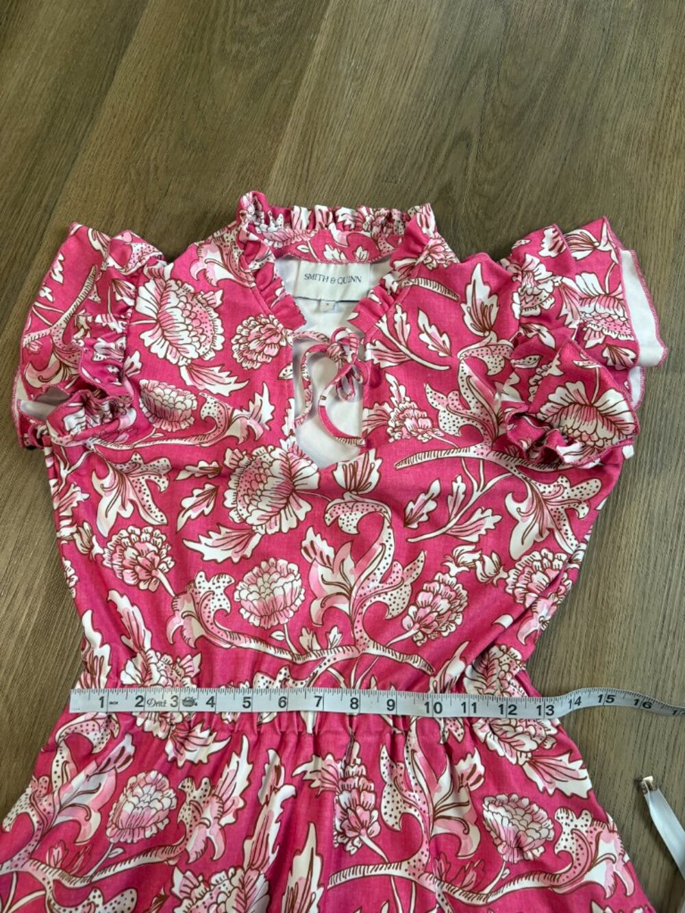 Smith & Quinn The Maeve Dress in Tuileries Bloom Pink floral size S small - Picture 7 of 8